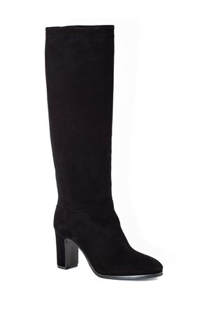 Stivale alto in camoscio nero JULIE DEE | MW595NERO
